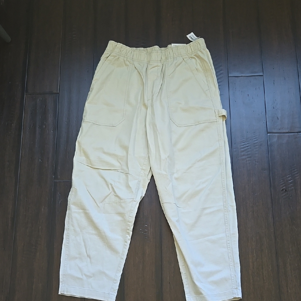 Old Navy Women's Cream Pulla Pants